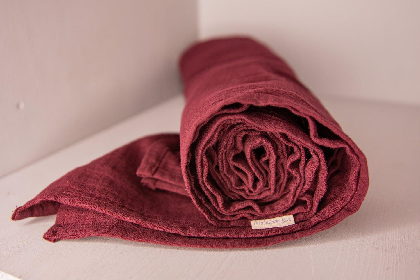 Musselin Schal *Port Wine* - MalaSariLove