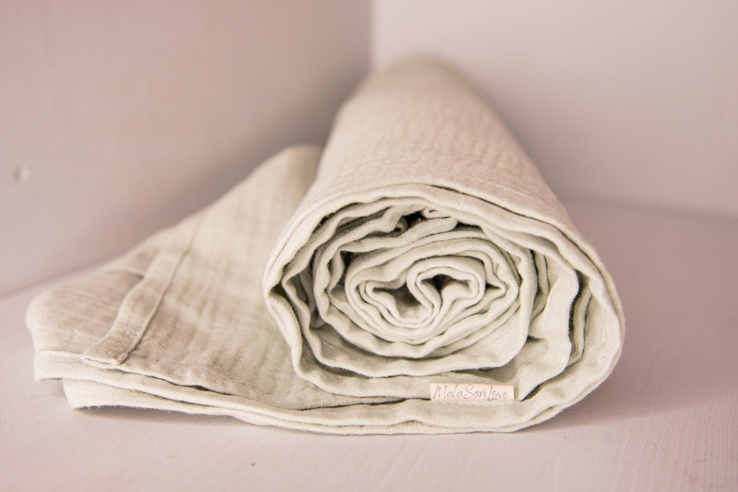 Musselin Schal *Pale Aqua* - MalaSariLove