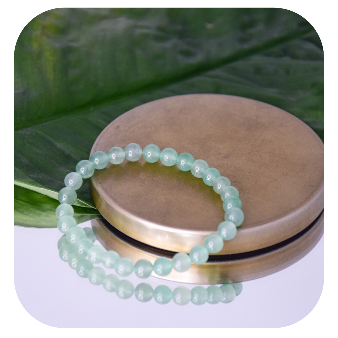 Aventurin Mala Armband | Stein der Chancen & des Optimismus | Handgefertigt in Österreich