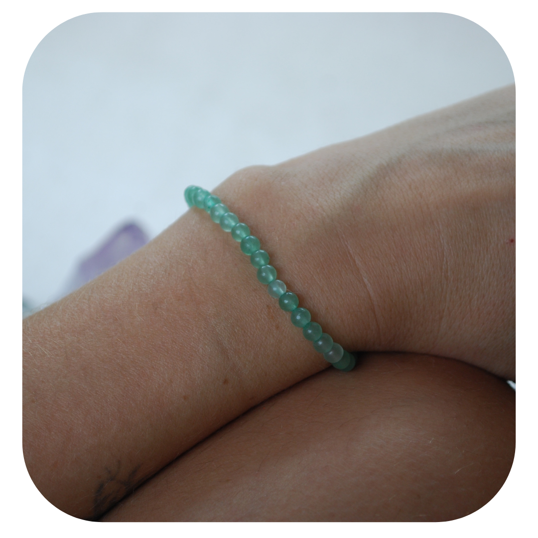 Aventurin Mala Armband | Stein der Chancen & des Optimismus | Handgefertigt in Österreich