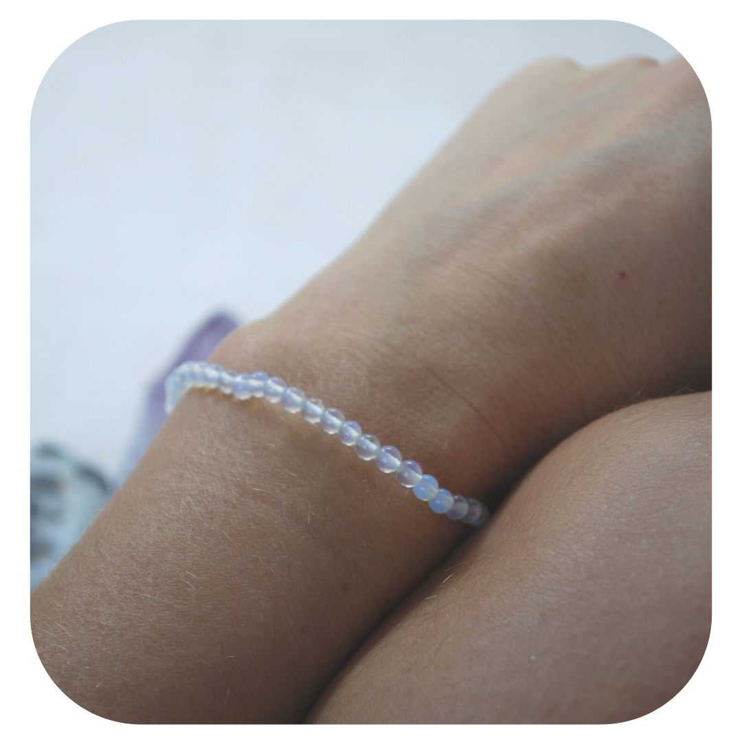 Opalit Mala Armband | Stein des emotionalen Gleichgewichts | Handgefertigt in Österreich